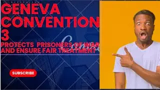 Protects prisoners of war and Ensure fair treatment (provision of Geneva convention 3)