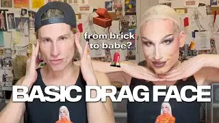 Basic Drag Makeup Tutorial 2025 -- GRWM for Pieces Bar in NYC