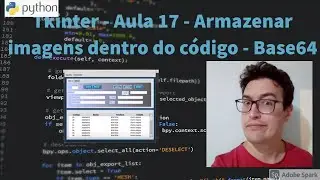 Tkinter Course - Lesson 17 - Storing images inside the code - Base64 (Python)