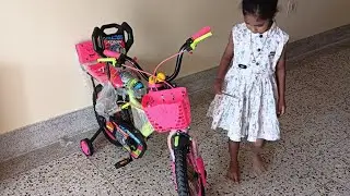 Vishwakarma puja special, Surprise gift for Ditya #ditya #kids #cycle #gift #trending #shorts #today