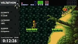 FINALE ~ Super Metroid 100% in 1:31:11 by stumpdotio