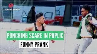 PUNCHING SCARE PRANK IN PUBLIC | FUNNY VIDEO | 2018