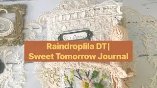 [SOLD] RaindropLila DT | Sweet Tomorrow journal