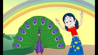 Nach Re mora | Marathi Balgeet | Marathi Rain Song (नाच रे मोरा)  @JingleToons
