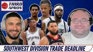 Southwest Division Trade Deadline Preview: Ja Morant Trades, AD Injury, & more | Third Apron Podcast