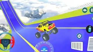 Impossible Monster Truck GT Stunt Car Racing Games | Monster Truck Driving | Stunt Racing Games 3D