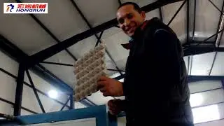 6000 paper egg tray making machine in Algeria