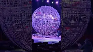 NO MARGIN FOR ERROR. This is the real deal. ⚠️🔥INSANE 5-Bike Wheel of Death! 🏍💀 Garden Bros Circus!