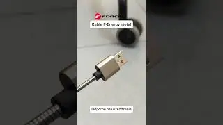 Pancerny kabel USB z AndroidAuto/Apple CarPlay,  100 W PD i QC - Forcell F-Energy Metal
