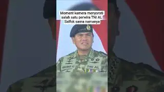 NAMA KEREN SALAH SATU PERWIRA TNI AL ‼️#tni #militer #upacara