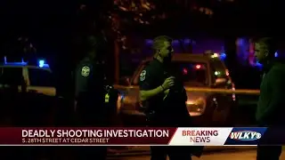 Fatal shooting on S. 28th street in Louisville