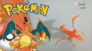 PAPER CRAFT IDEAS: CHARIZARD FROM POK&Eacute;MON
