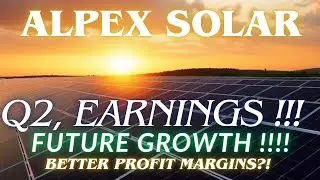 Alpex Solar Q2 EARNINGS + MASSIVE GROWTH PLANS !!!!! Concall analysis too . Just 12 minutes !!!