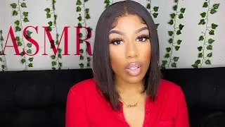 ASMR | Это мои натуральные волосы или нет? | Обзор прозрачного кружевного боба с Mega Look