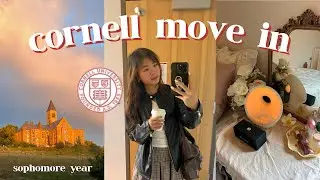 cornell move-in vlog (unboxing, o-week, dorm tour) | sophomore year
