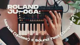Roland JU-06A Deep Dive: O Guia Definitivo de Workflow