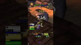 he got stuck - Rogue Priest vs Feral Rogue (PTR) #wowarena #wowtbc