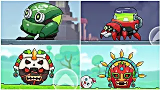 Ball Hero : Into The Jungle - Fight All Bosses Vs Ball Hero : Zombie City Fight all Bosses