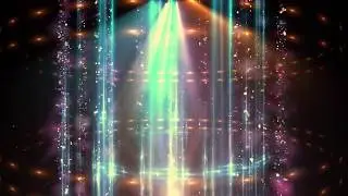 4K Glowing Arena Pillars - Moving Background #AAVFX Relaxing Live Wallpaper