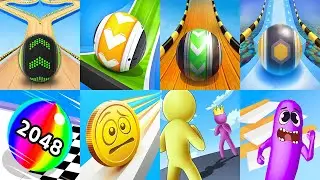 Going Balls VS Sky Rolling Balls Ball Run 2048 Blob Runner 3D Flag Painters Coin Rush #50