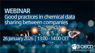 Webinar on good practices in chemical data sharing between companies