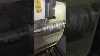Shaft in production for single shaft shredder machine #shredder #machine #blades #recycle