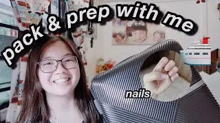 PACK & PREP WITH ME FOR CRUISE | Megen Ang