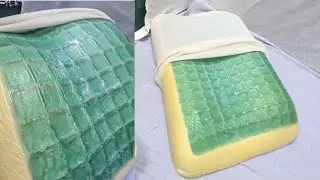 Z Gel-Infused Dough Memory Foam + Z Gel Pillow - Removable Tencel Cover - Queen - Mid Loft