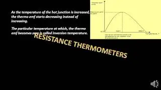 Lecture # 11 Resistance thermometer