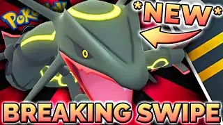DOES *NEW* BREAKING SWIPE RAYQUAZA ALSO WORK IN THE ULTRA LEAGUE? | GO BATTLE LEAGUE