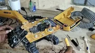 How to repair Excavator 1550,Excavator 1550 Repair,New rc excavator.