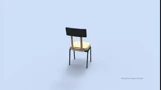 Compact chair   video   design by Gregoire Bessette
