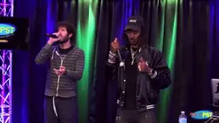 Lil Dicky performs 