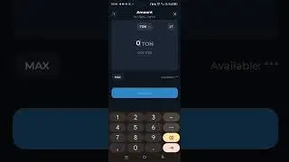 How to send/recieve crypto on Ton Keeper. #cryptonewbies #ton #update #crypto