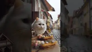 The Cat Emotional 😭 Story Love💕#youtubshorts #aicat #hopeandlove