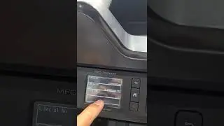 Maintenance Mode Printer Brother MFC T4500DW #youtubeshorts #tipsandtricks #tutorial #brother