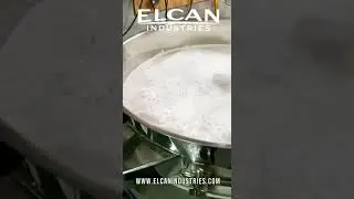 Sieving Alumina Powder on Hi-Sifter Industrial Sieving Machine @elcanindustries