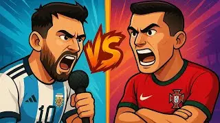 MESSI clash RONALDO : Légendaire 🔥