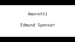 Let not one sparke of filthy lustfull fyre - Edmund Spenser