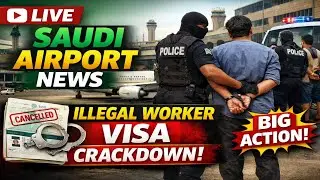 Saudi Arabia airport news today live, Saudi Arabia illegal worker visa breaking news 