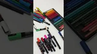 Unboxing Posca Markers #unboxing #posca #poscamarker #poscaart #shorts #short #tiktok #youtubeshorts