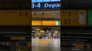 Arrival at Schiphol Airport - Amsterdam -The Netherlands