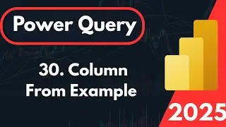 Add Column From Example - Power Query Editor Power BI