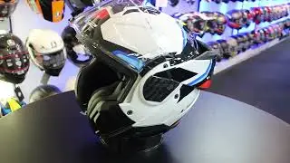 LS2 FF910 Advant 2 Triple Flip Front Helmet (White|Blue|Red)