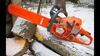 Husqvarna 562 XP Chainsaw- Felling Trees and Bucking Wood, My Review