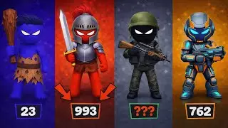 Stickman Party Tournament Mode 1234 Players Mini Games Update part 11