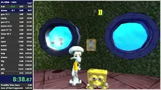 BfBB 100% Speedrun in 1:44:45