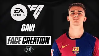 EA FC 25 - GAVI - FACE CREATION - Pro Clubs LOOKALIKE