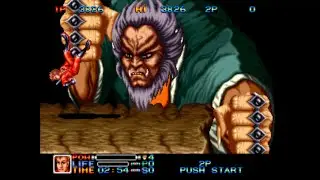 Ninja Combat (NEO GEO) Смерть становится естественной