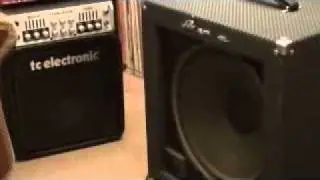 1991 AMPEG ROCKET BASS compared with Walter Woods+TC Cab